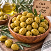 Ayvalik Çizik Yeşil Zeytin