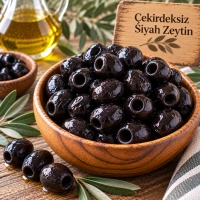 Çekirdeksiz Siyah Zeytin