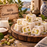 Cennet Lokumu Sütlü