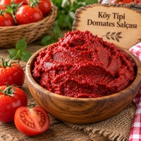 Köy Tipi Domates Salçası