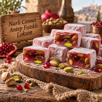 Narlı Cennet Antep Fıstıklı Lokum