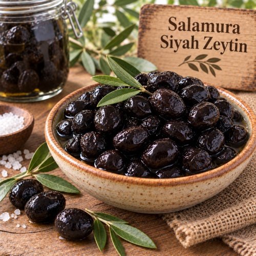 Salamura Siyah Zeytin